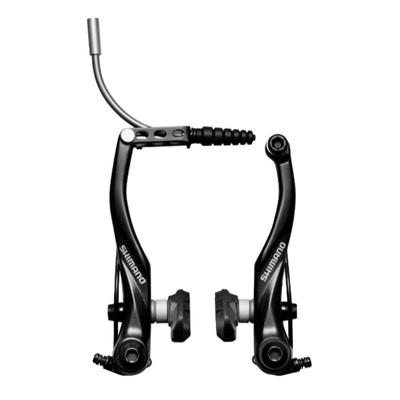 SHIMANO V-brzda zadní S65T brzdové špalky upevňovací oblouk 90mm stříbrná EBRT4000RX43XSP ALIVIO BR-T4000 šroub 16.0/25.0mm délka