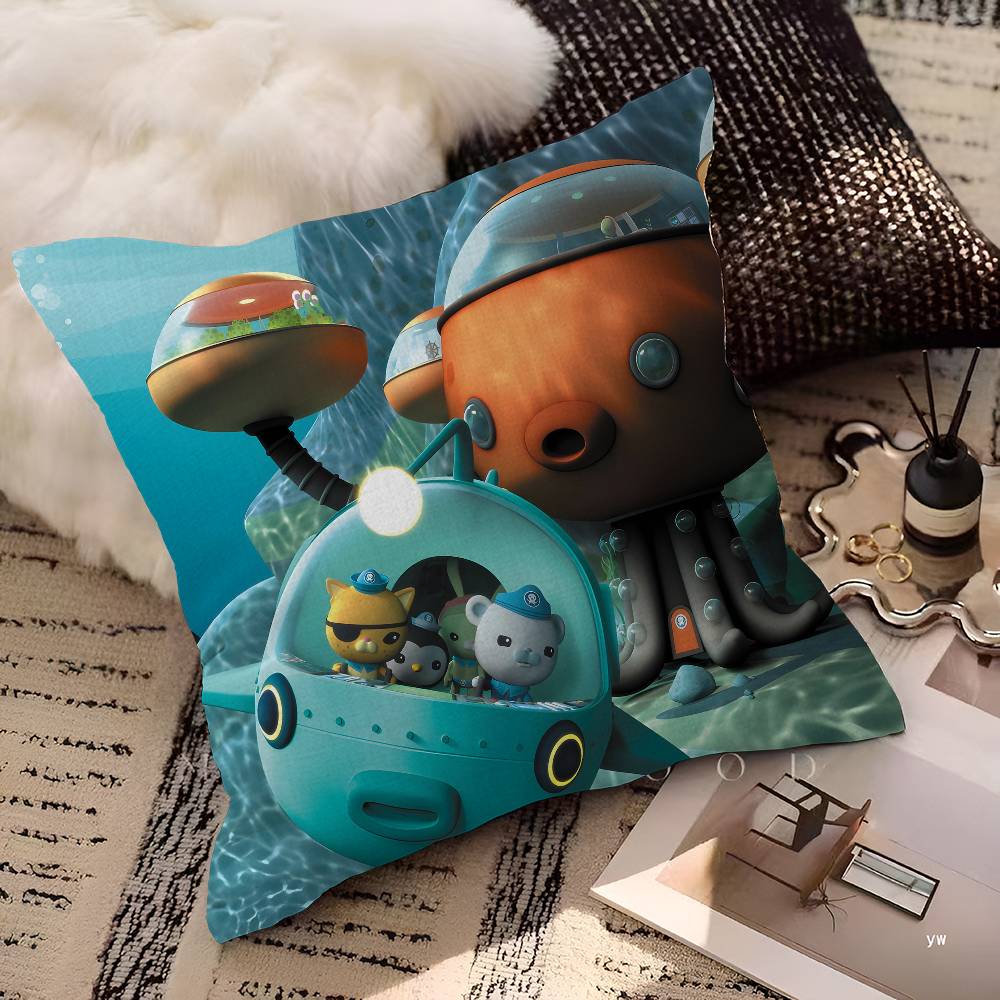 

The O-Octonauts Cartoon Printed Pillow Anime Pillow Sofa Bed Head Pillow Cover Cushion Cover 45x45 Cm Fashion 30cmx30cm
