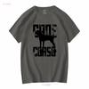 Cane Corso logo grey T Shirt top tee dog design mens sizes vintage Washed Top For Everyday Wear graphic Casual homme Unisex