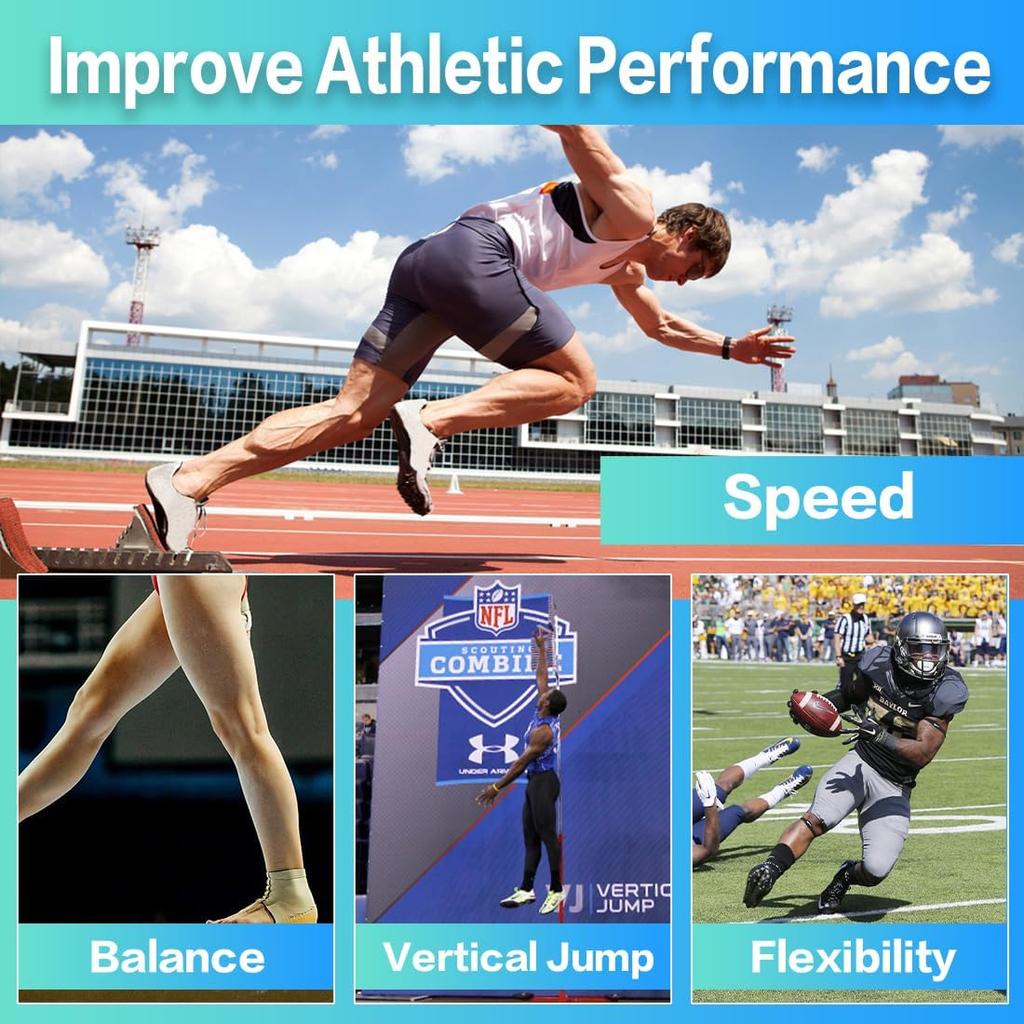 Squat Wedge and Slant Board for Calf Stretching, Foot Stretcher for Physical Therapy, Calf Stretcher for Improving Mobility Balance and Strength