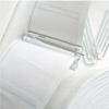 30Pcs Premium Steel Curtain Hanging Hooks White Window Rings Durable Home Decor Curtain Accessories.