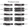 Bicycles Left Crank Arm Aluminum Alloy Crank Arm Replacement Accessory for Electric ,Fold ,Road Bike Easily to Use