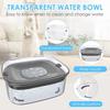 2L Anti Bowl Splash Dripless Dispenser Drinking Bowl Water Water  No Mess Slow Proof Dog Cat Refill, Reduce Pet Spill
