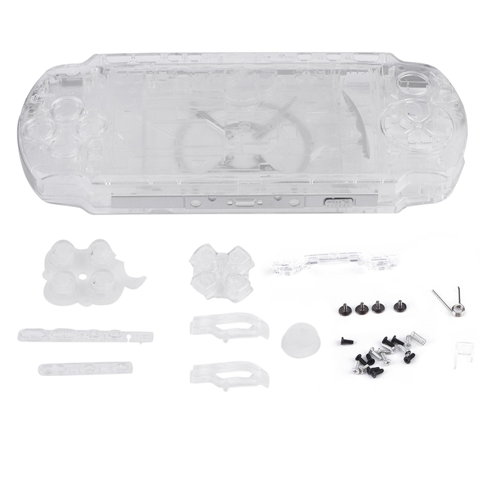 

Запасные части для замены корпуса игровой консоли PSP 3006 (прозрачный)