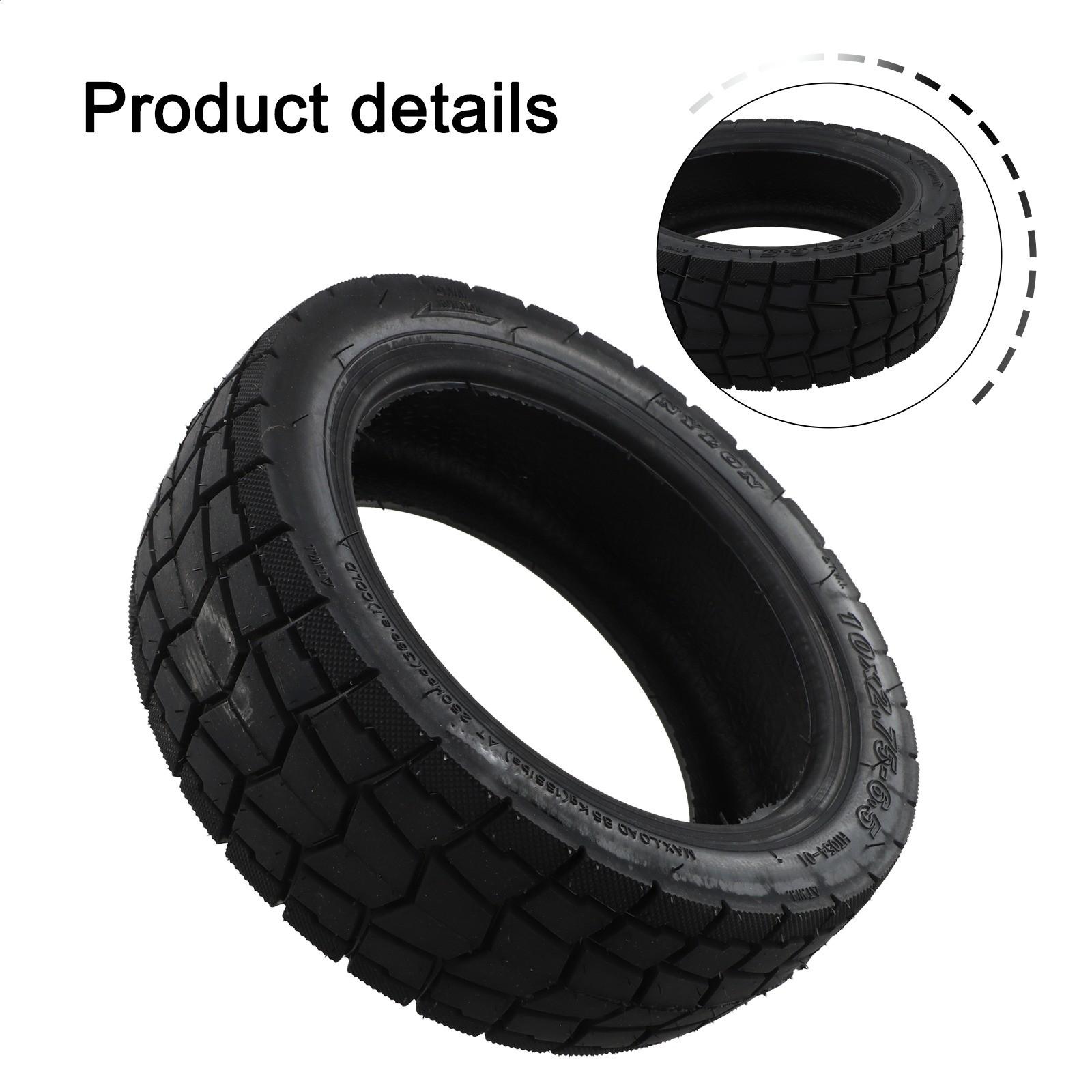 High Performance 10 Inch Electric Scooter Tire Tubeless 10x2 75 6 5