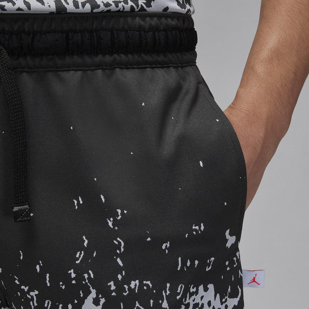 Jordan Gradient Lace-Up Casual Sports Shorts Men shorts Black FN5347-010