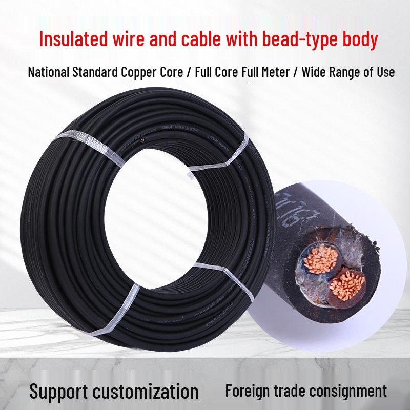 Spring Insulated Pure Copper Core Flexible Electrical Wire and Cable