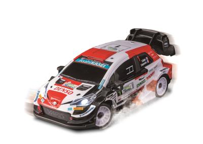 Joesen Drift Drive 1/24 Skala Zdalnie Sterowany (R) Toyota Gazzo Racing WRT Yaris Rally Racing Car JRVC107-WH zarówno dla mężczyzn, jak i kobiet