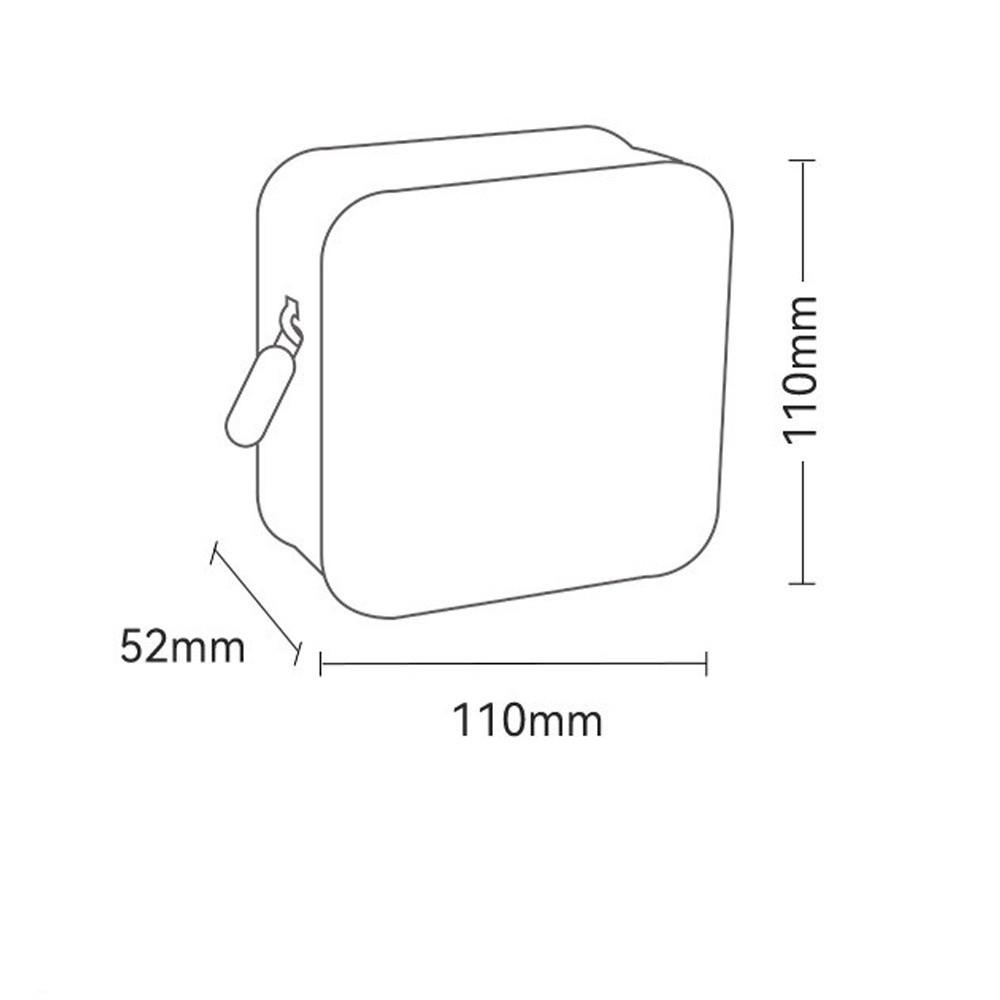 High Quality Portable Storage Bag Waterproof Multifunctional Lipstick Makeup Bag Silicone Earphone Bag Travel