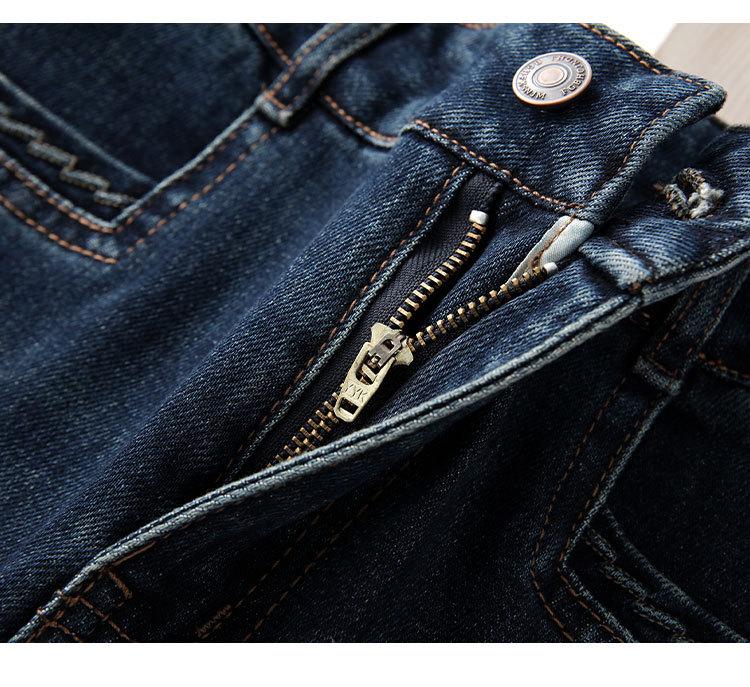 Women's High-Waisted Retro Blue Wide-Leg Jeans - Spring 2026 Collection