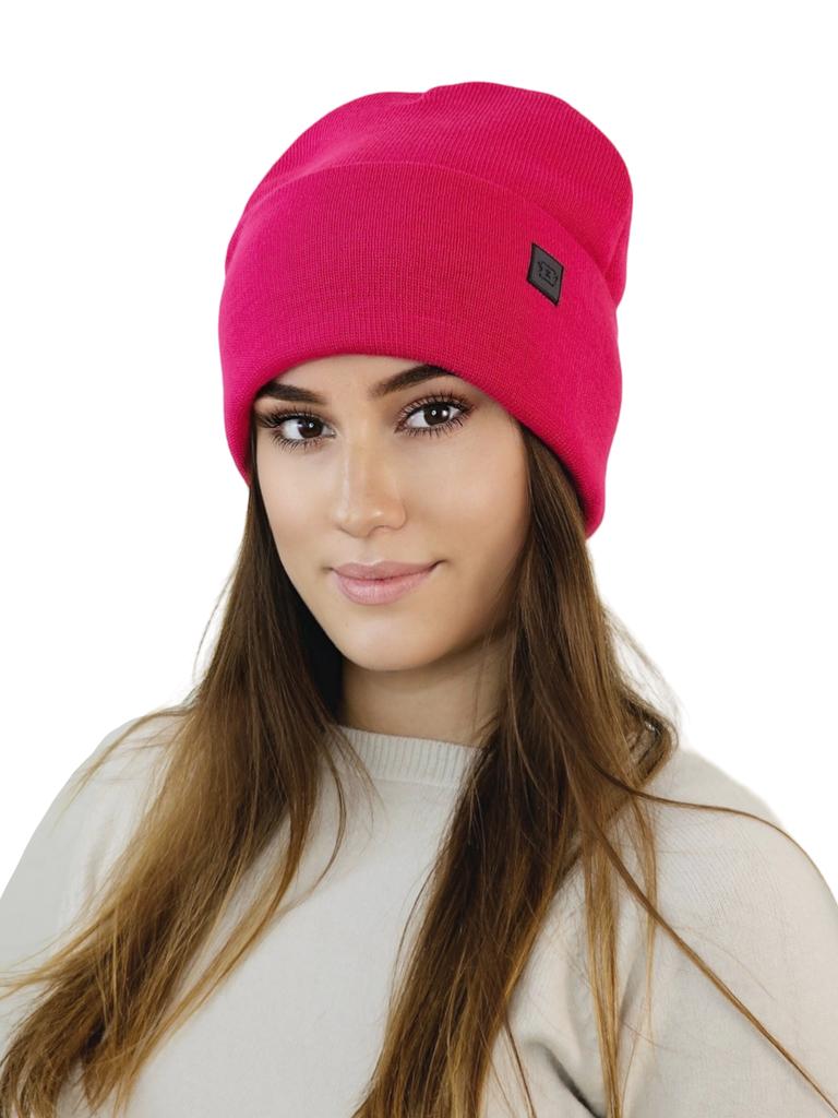 Sally Beanie Winter Hat Universal Raspberry Color