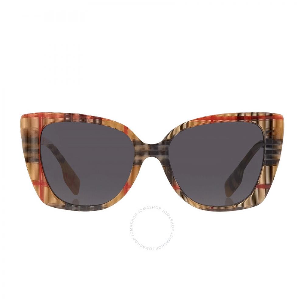 

Burberry Meryl Dark Grey Cat Eye Ladies Sunglasses BE4393 377887 54