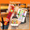Fortune Original Exquisite Keychain Featuring Silica Gel Design For Celebrations And Gifting