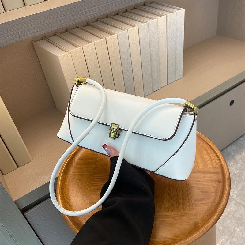 Luxusní značkové crossbody kabelky pro ženy, módní design, podpaží 2024, dámská kabelka přes rameno, dámská jednobarevná kabelka a peněženky