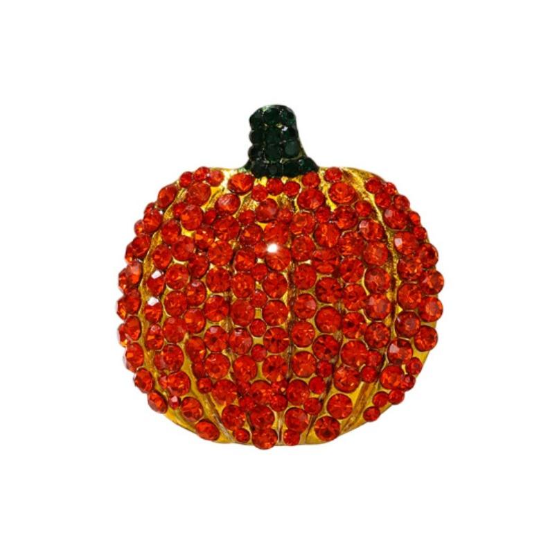 Broche Citrouille d'Halloween Broche Personnalité Créative Art Pin Accessoires Bijoux Rétro Fête Charme Pâques Tendance Cadeau Souvenir Unique