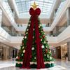 Large Red Bow Tree Topper, Christmas Bow for Tree, Hotel and Mall Decoration