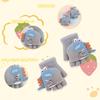 Kingsiely Baby Cute Dinosaur Mittens with Smartphone Perfect for Commuting to and Outdoor Ages Gloves, Kids' Gloves, Design, Five-Finger Mittens,