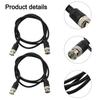 Coaxial Cable BNC Test Leads Line Length 100cm Professional Grade Coaxial Cable Adapter Compatible With CCTV Systems