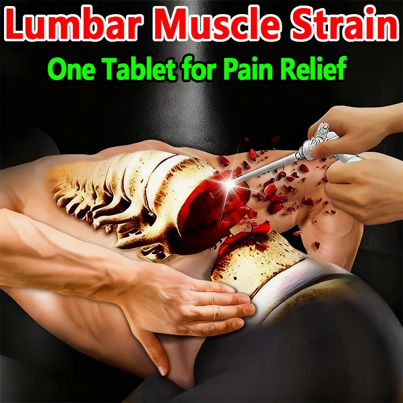 Lumbar Muscle Strain Pain-Relief Patch, indicated for lower back and dorsal pain, as well as soreness, numbness and weakness of the lower extremities.