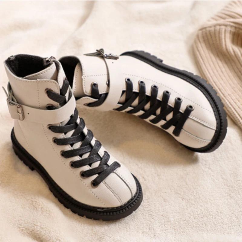 

2025 Принцесса Короткие Ботинки для Девочек Детские Модные Ботинки Ботинки для Малышей Детская Обувь для Девочки Зимние Ботинки для Мальчика Бота Инфантиль Менина 37insole23.1cm