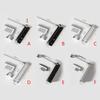 Automatic Rebound Door Closers Surface Mounted Spring Door Closer Adjustable Door Hinge Heavy Duty Door Hardware