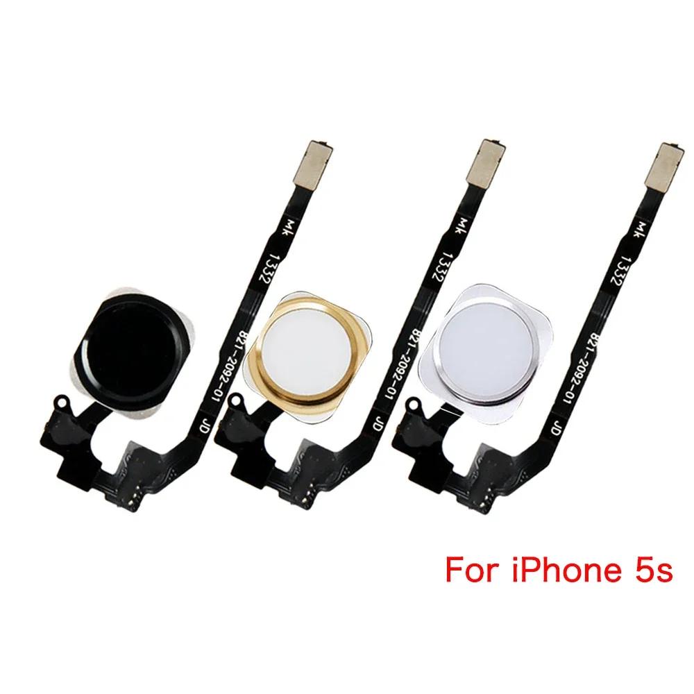 Replacement Home Button with Flex Cable for iPhone 5s/SE/6/6s Plus (No Touch ID)