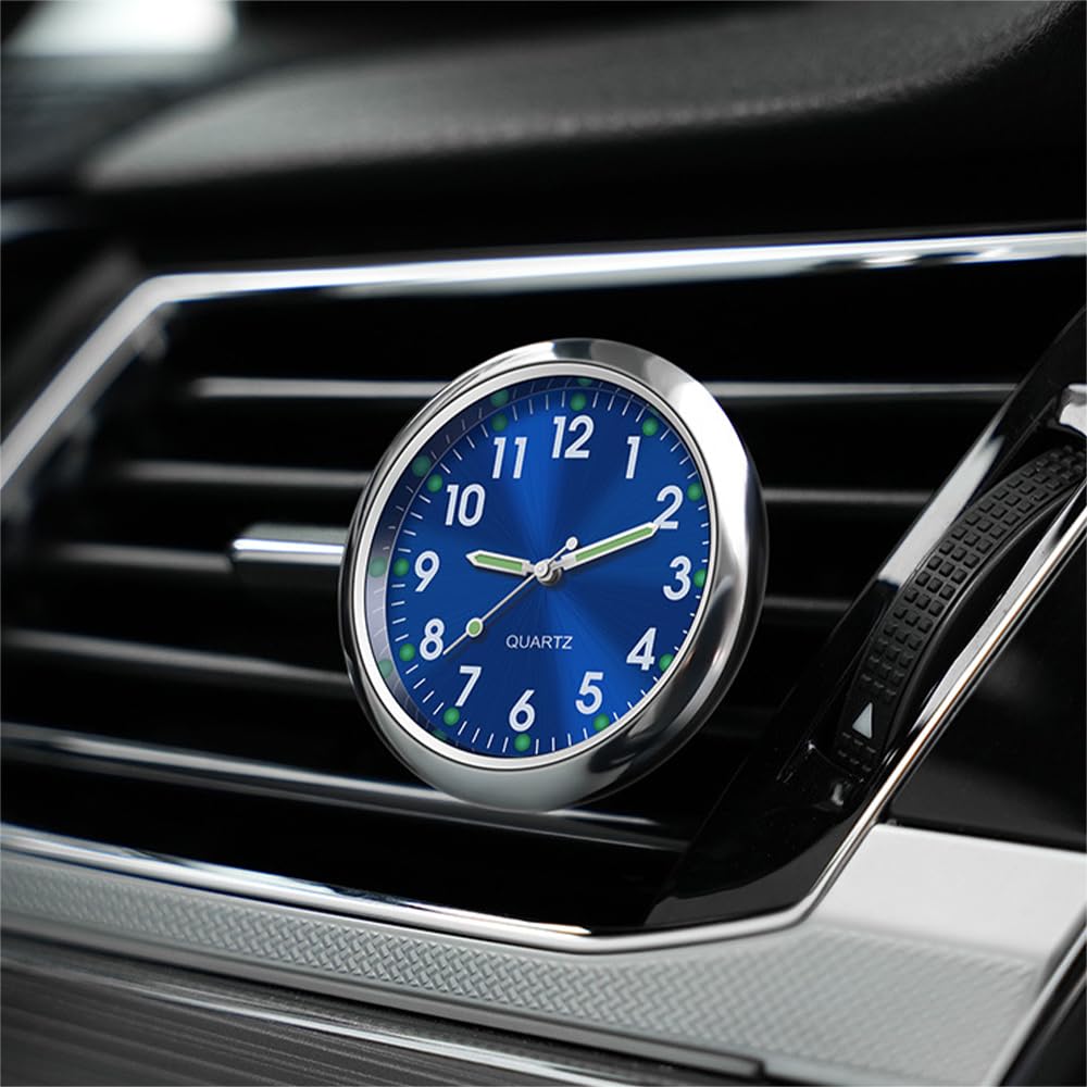 DFsucces Car High Precision Quartz Clock, Set of 2, Mini