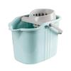Square PP Plastic Mop Bucket with Wheels