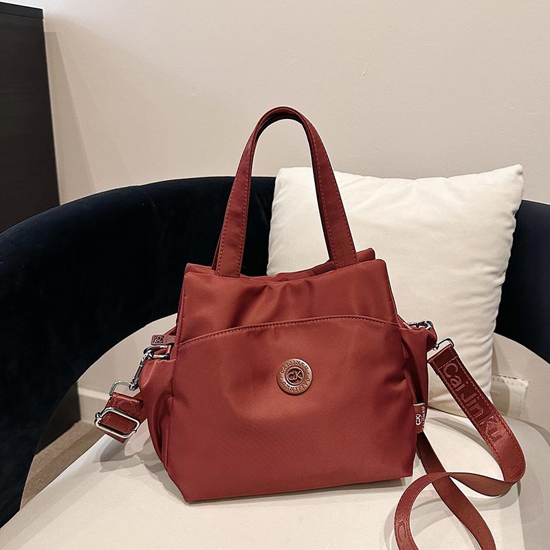 Women's Solid Color Handbag Shoulder Crossbody Bag