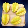 Fake Carambola Artificial Starfruit Decorations Simulation Carambola Fruit Starfruit Fake Fruit Model Cognitive Toy