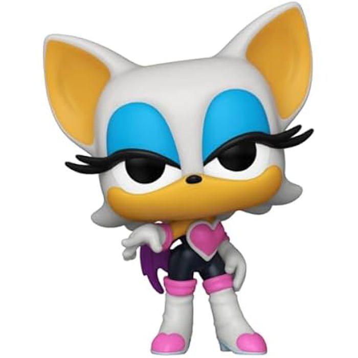 Figurine - Funko Pop! - Sonic - Rogue The Bat - Vinyle - 9,5 Cm - Cadeau Idéal