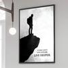 Motivational Canvas Painting Inspirational Black and White  Poster Paper Print Home Bedroom Entrance  Art Painting Decoration