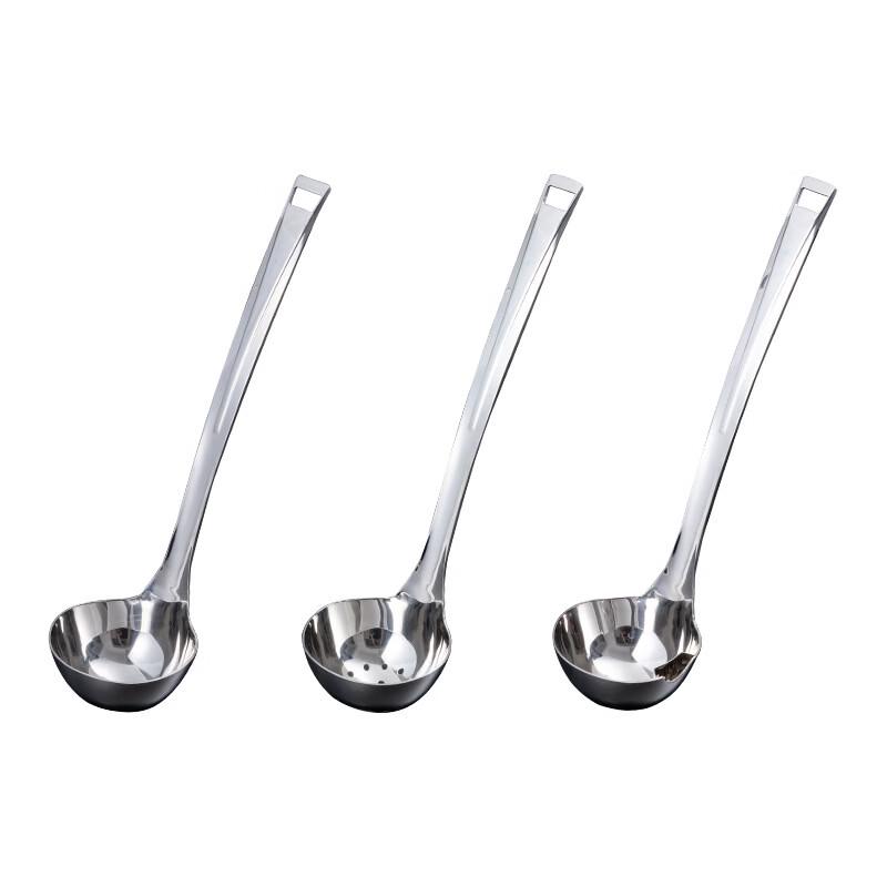 316 Stainless Steel Extended Handle Soup Ladle & Skimmer