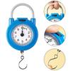 Portable Hanging Digital Scale with Metal Hook High Precision Home Kitchen Food Scale 10Kg Capacity Weight Measuring Mechanical Spring Scale for