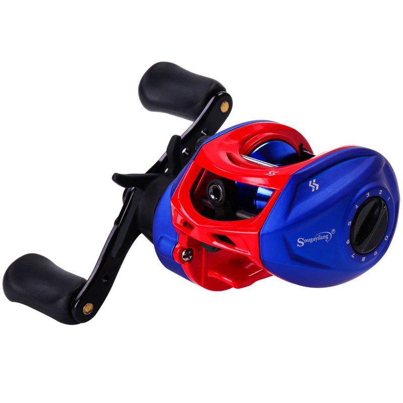 Baitcasting Fishing Reel 13+1BB  Magnetic Brake Saltwater Fishing Outdoor Sports Fishing Wheel