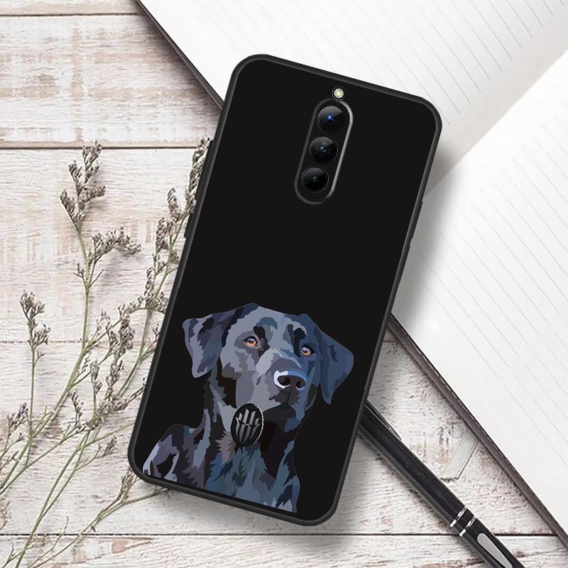 Schwarze Labrador Hund Hülle Für ZTE Nubia Red Magic 10 Air 6S 7S 6 7 Pro RedMagic 8 9 8S 9S 10S 11 Pro Plus Abdeckung