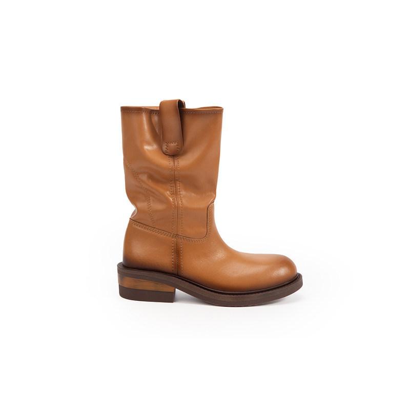 Cowhide Version 5cm Height Increase~ Retro