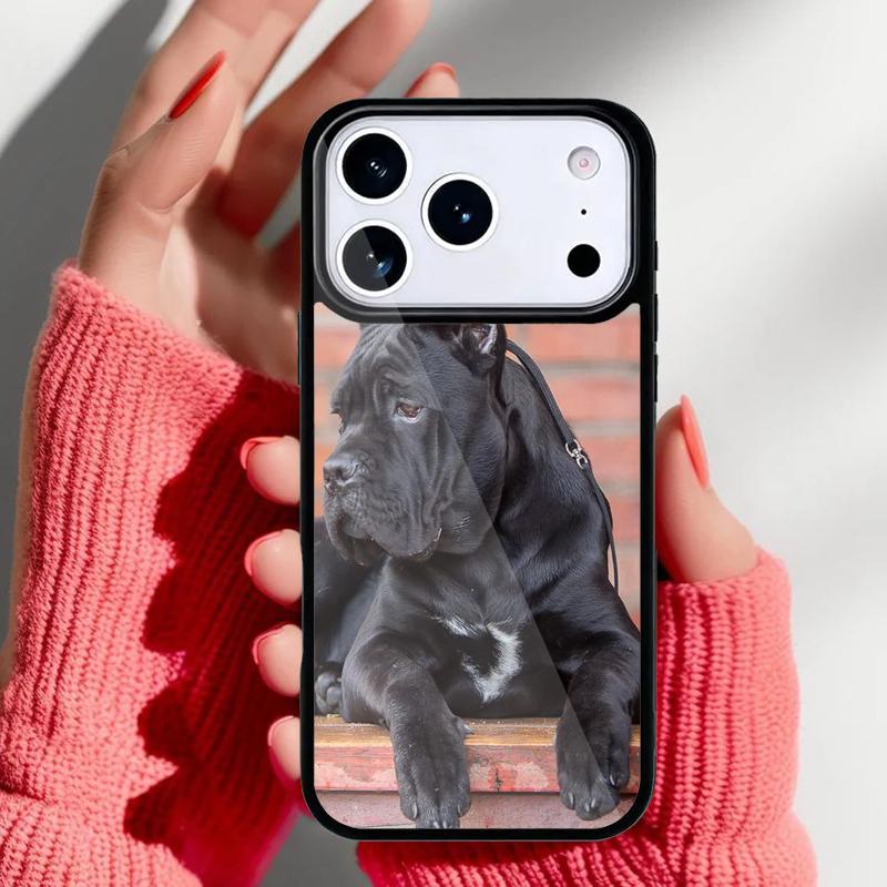 Italian dogs Cane Corso mastiff Phone Case for iPhone 17 16 15 14 13 Pro Max Back Cover for 12 11 Pro Coque