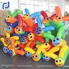 Inflatable Caterpillar Team Race Game