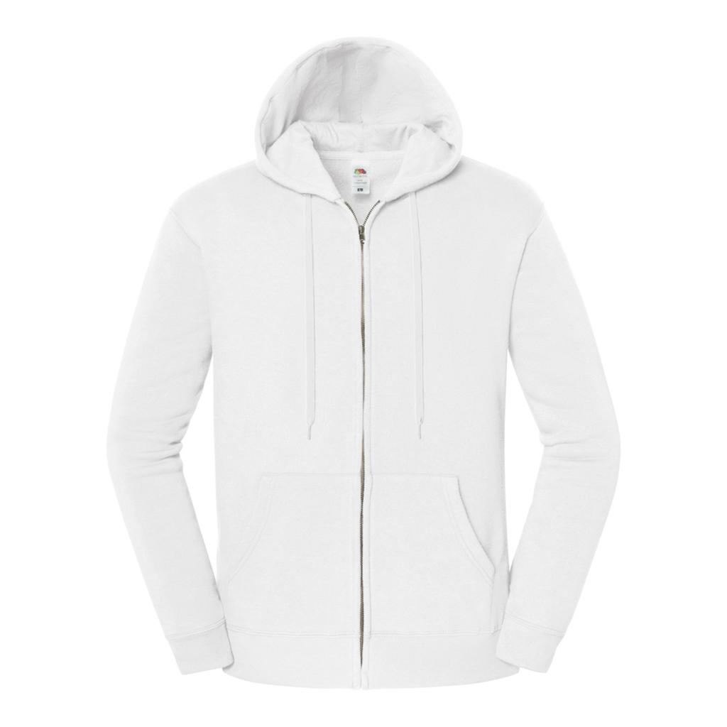 Fruit of the Loom Mens Iconic Premium Full Zip Hoodie