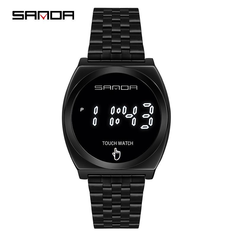Sanda Unisex Digital Sport Watch: Simple, Stylish Single-Touch Design for Students