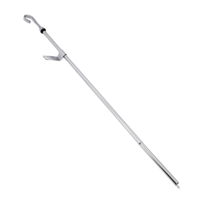 Engine Oil Dipstick Accessory Replacement Chrome Steel Sturdy Compatible Easy to Install Silver Professional for 427