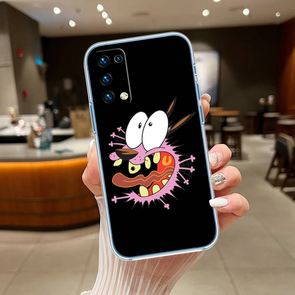 C-Courage C-Cowardly D-Dog Case for Motorola G10 G20 G04 E30 E40 E22 E20 E13 E15 G22 G23 G05 G75 G35 G55 E22S E7 G6 G7 G8 G9 Plus Power Play