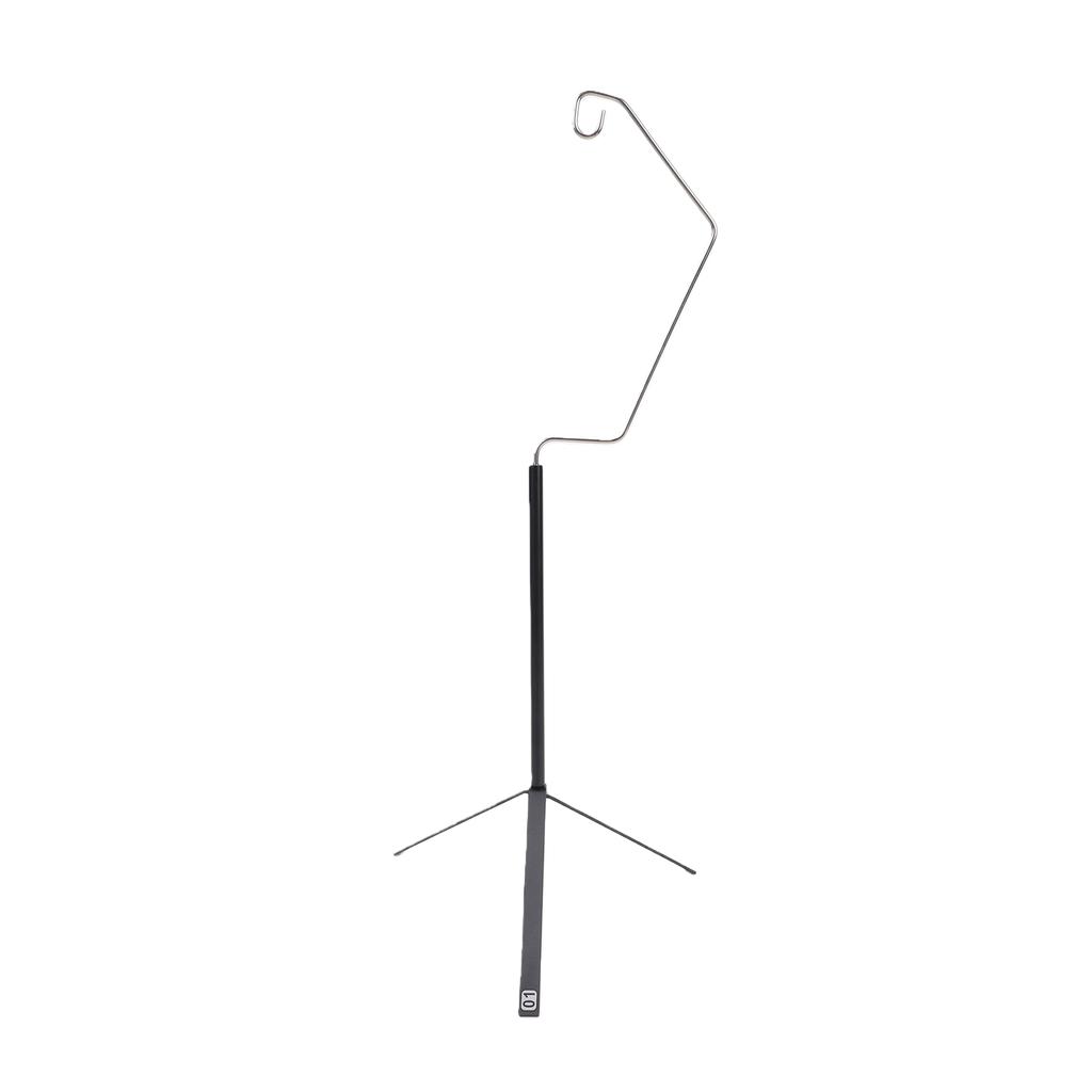 Portable Tripod Camping Light Stand Outdoor Hanging Lamp Holder with Carry Bag Easy to Install for Tent Camping Hook