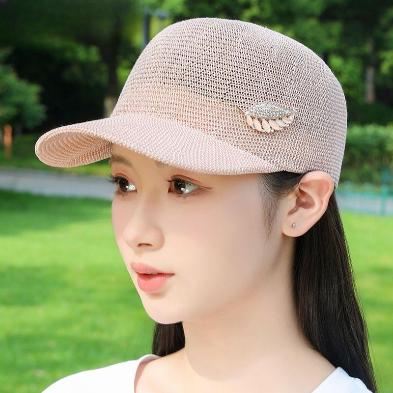 

Шляпа женская летняя солнцезащитная кепка женская модная бейсболка дышащая сетчатая кепка кепка