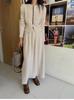 Autumn/Winter Women's Knitted Sweater Cardigan & Half-Skirt Set - Flattering for Pear Shapes