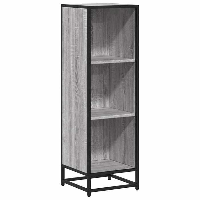 VidaXL Bibliothèque sonoma gris 33,5x33x107,5 cm bois d'ingénierie, bibliothèque, séparateur de pièce, séparateur, armoire 849157