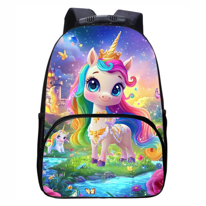 Zaino Scuola Primaria e Secondaria Unicorno Zaino Moda Uomo e Donna