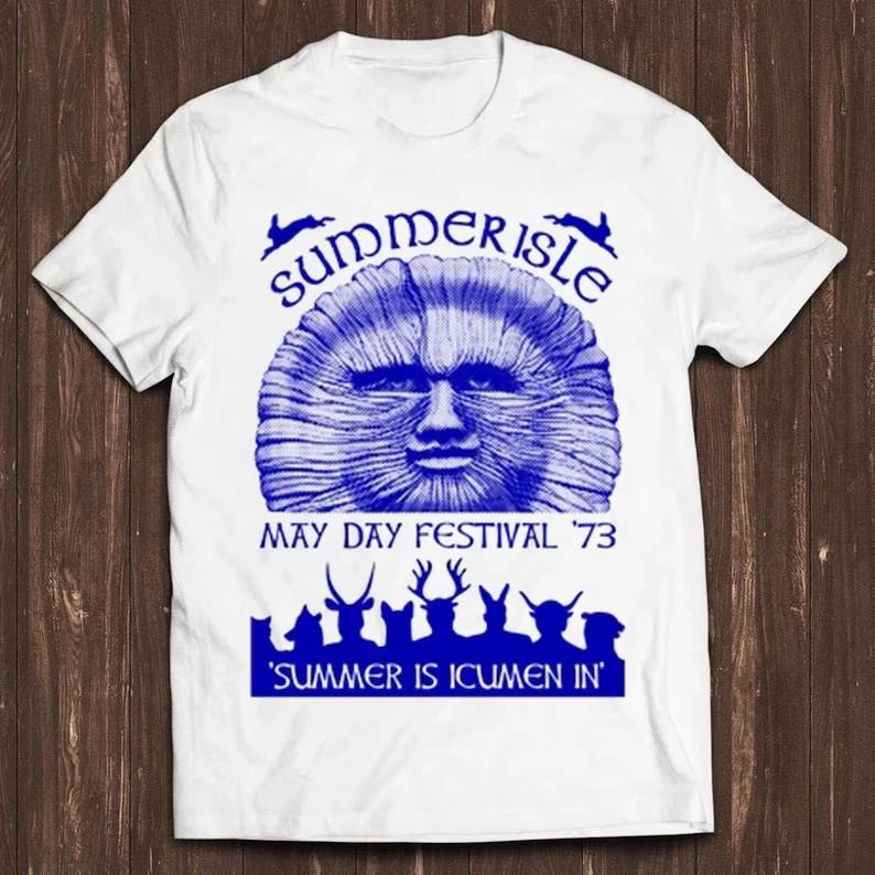 Summerisle Festival May Day 70s The Wickerman Meme Funny Top XL