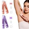 2-in-1 Bikini For Women, Update High Power Bikini Shaver, Rechargeable Cordless Electric Shaver Hair Removal With 0.5mm Ceramic For Body And Facial